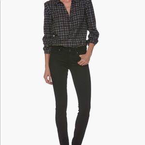 Paige Verdugo Ultra Skinny Demin, Black Wash